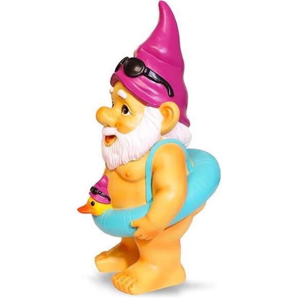 Garden Gnome Garden Decor - Pool Decorations - Picture 2 of 5